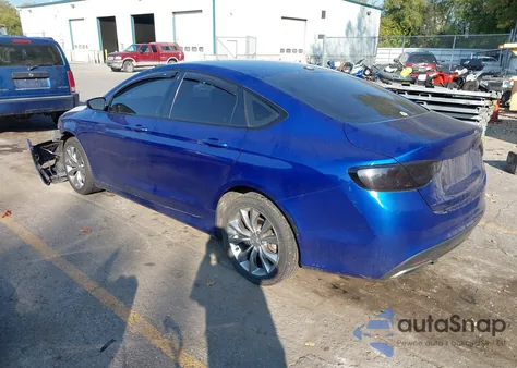 2015 Chrysler 200 S из США, поврежденный, VIN 1C3CCCBB6FN522149